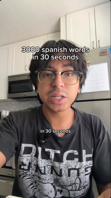 Learn 3000 Spanish words in 30 seconds! #learningspanish #learninglanguages #spanishlearning #studyspanish #spanishfo...