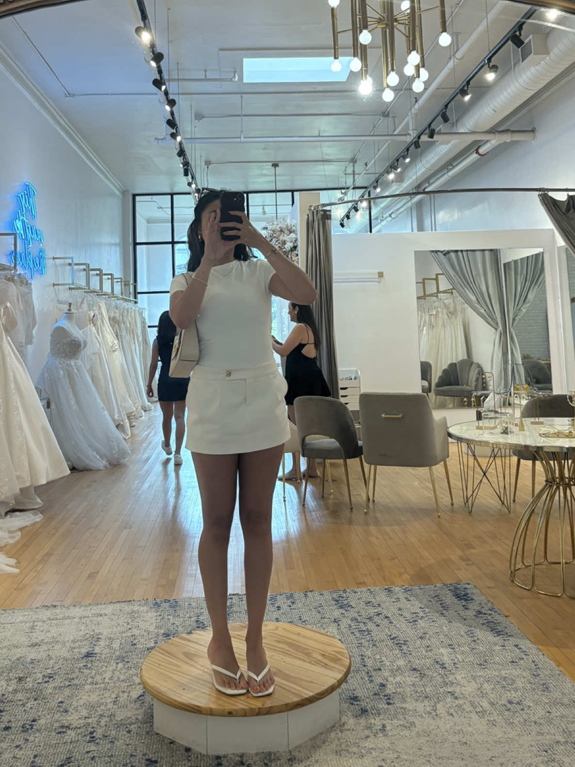 her crying in the background 🥲 another dress I tried but didn’t pick! #weddingdresses #weddingdress #ballgownwedding...