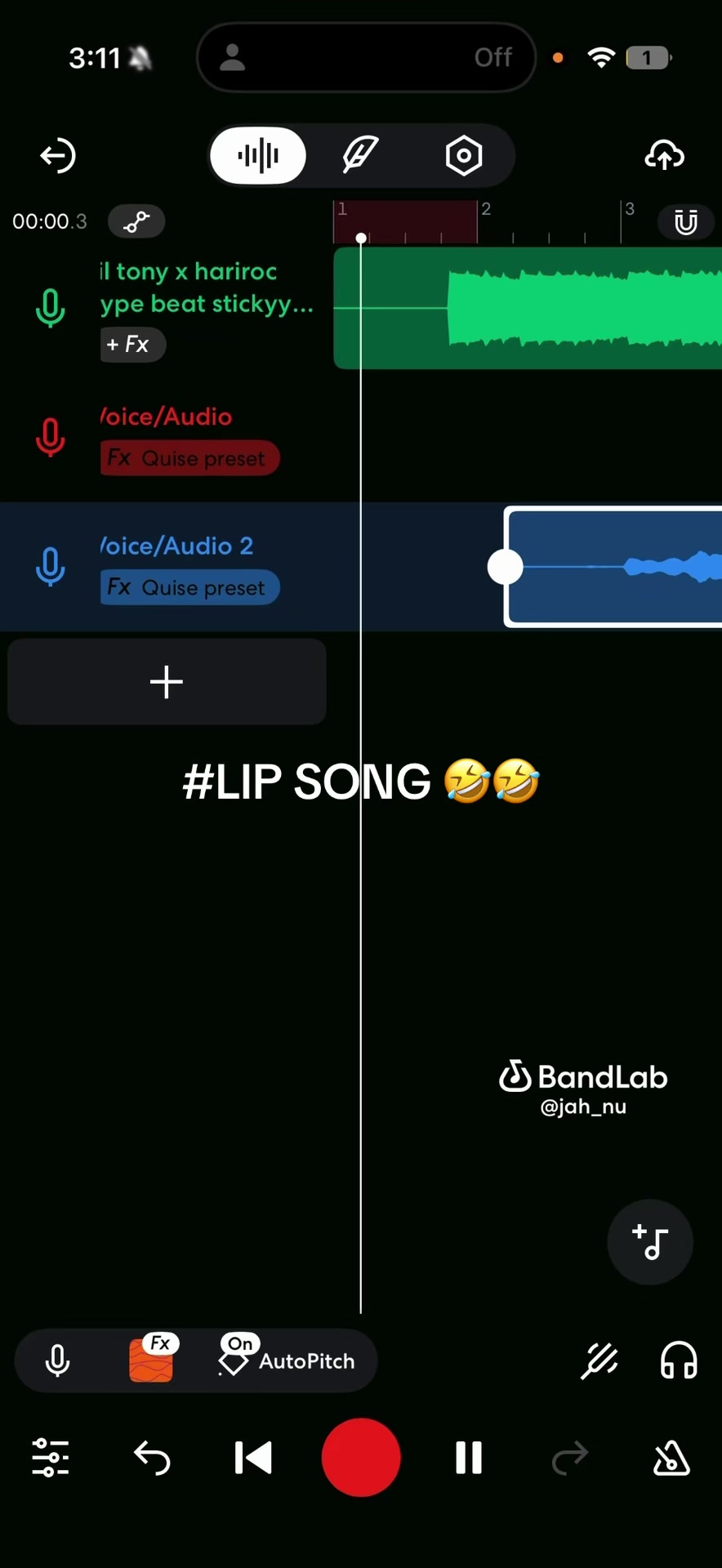 Lip song #lmao #bandlab #song #comedyvideo @1TakeTheGreat @Cam🧸 big lipssssssss