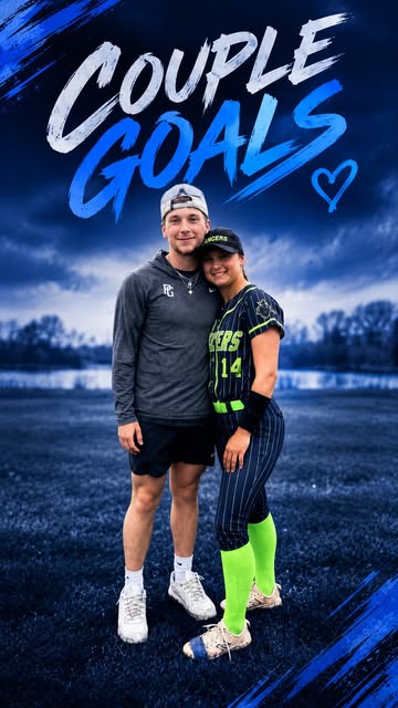 Couples who chase their goals together >> Would you train with your significant other? 👇 #couplegoals❤️ #baseball #s...