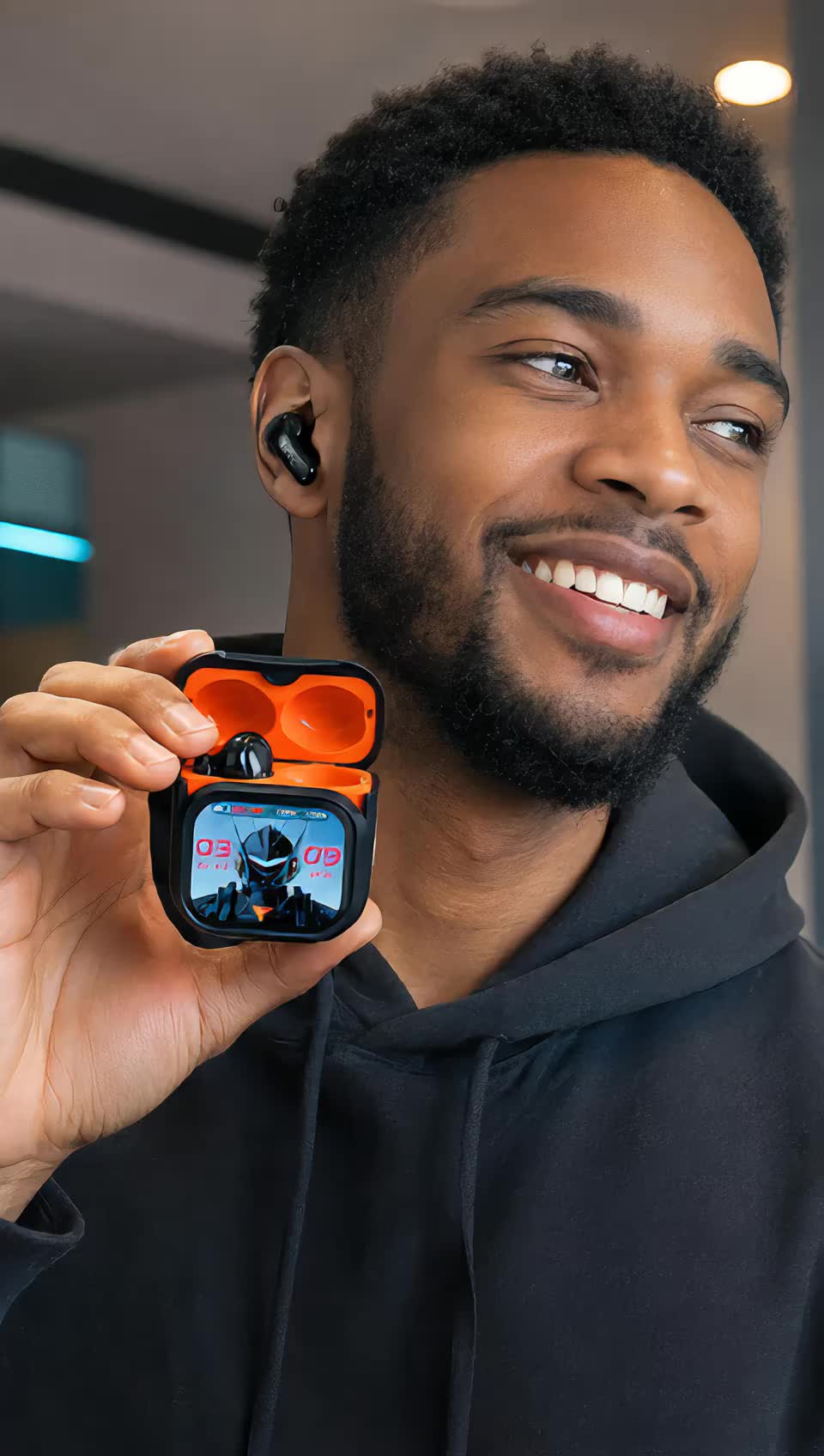Everyday listening made simple 🎧 Clean design, easy controls, and a smart display case that stands out. Unpaid UGC p...