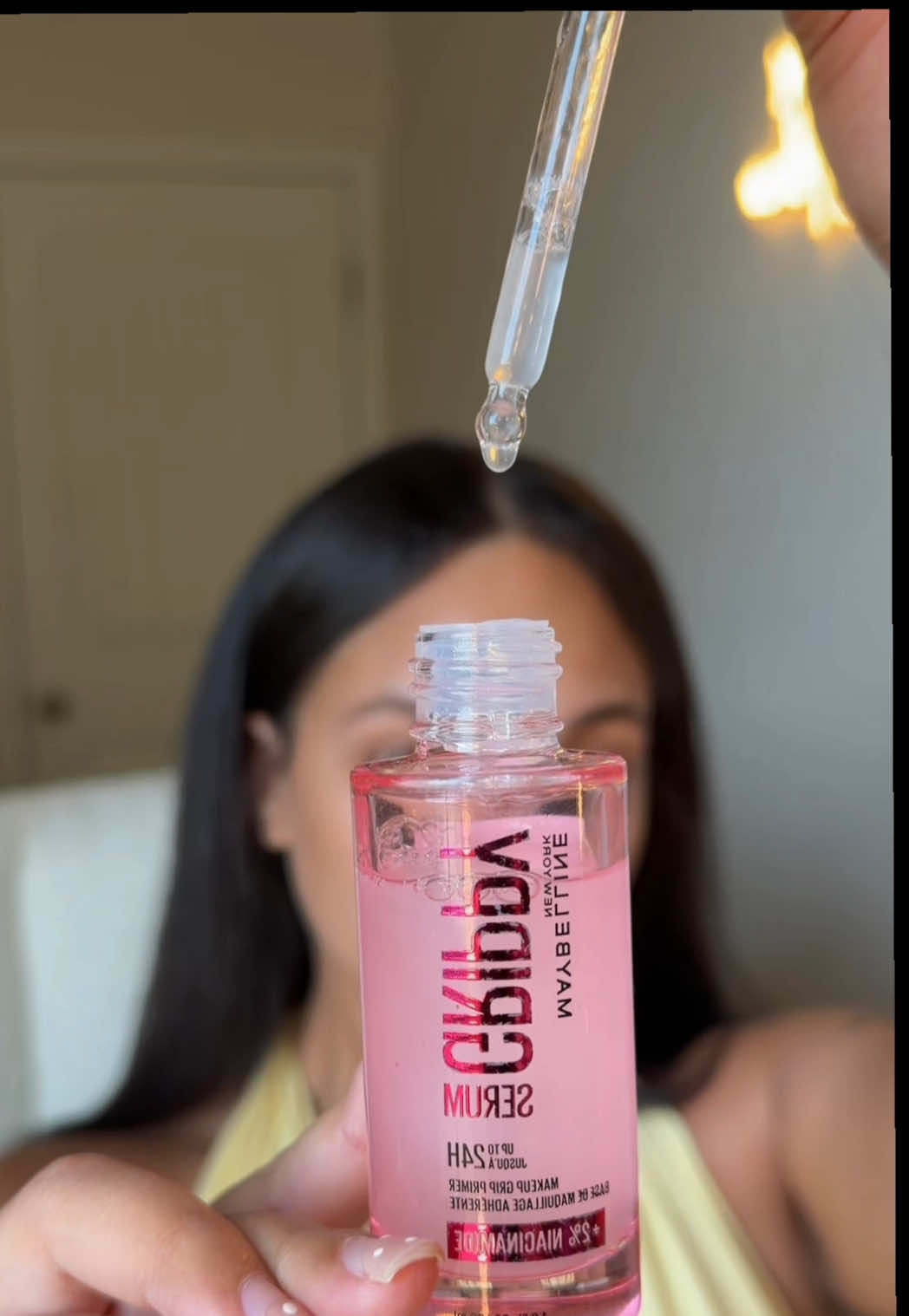 #creatorsearchinsights #createschachinsightsforyou #maybelline Okayyy but the glow BEFORE foundation?? ✨🤌🏽 This pri...