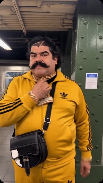 “Se le fue el cel en el subway, pero no el flow. Don Sazón sobrevive #SubwayNYC. Si tu parcero es así, mándalo al fre...