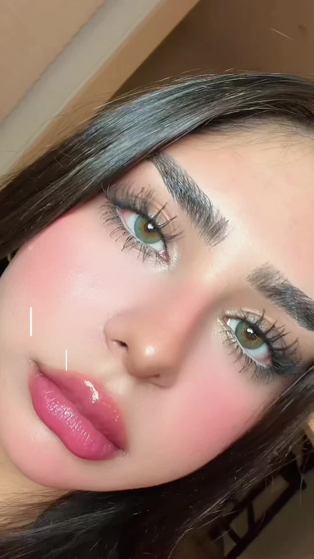 I’m honestly surprised by how pretty these look 💚✨ Wearing: Krump Green @Just4Kira-Mia #contactlenses #just4kira #xy...