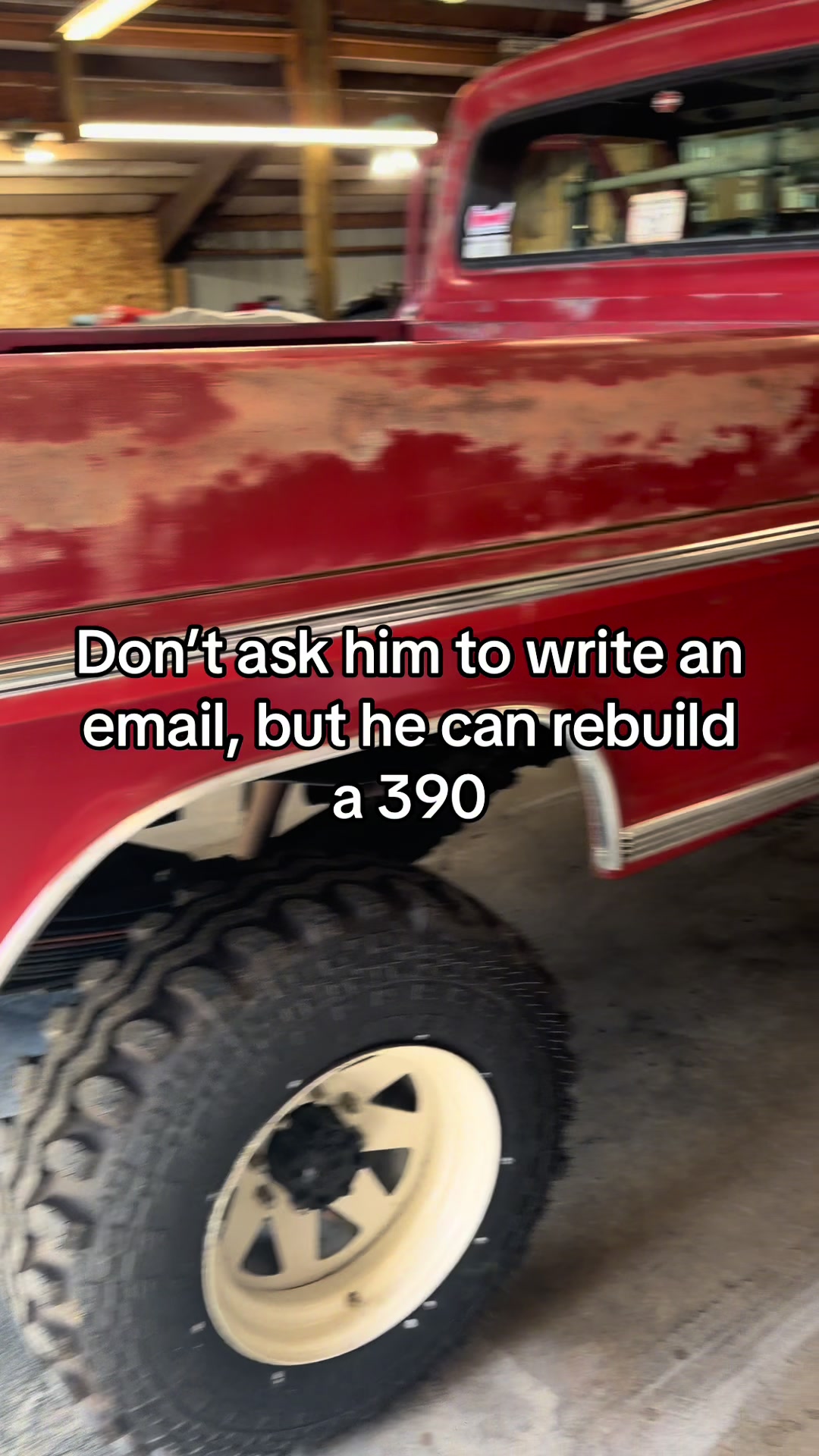 I wouldn’t want it any other way #ford #bluecollar #husband