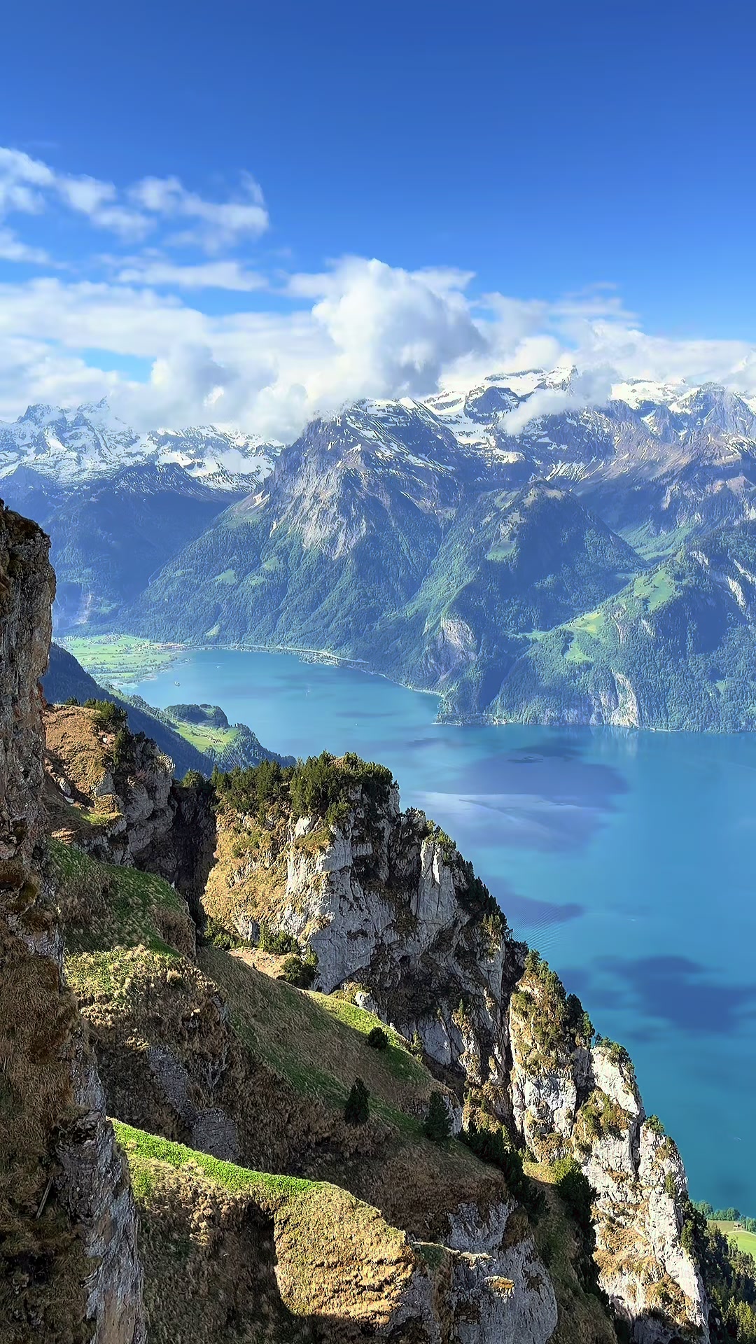 📍Stoos Ridge, Switzerland 🏔️Easily the most beautiful view I’ve seen #travel #switzerland #photography #views #fyp