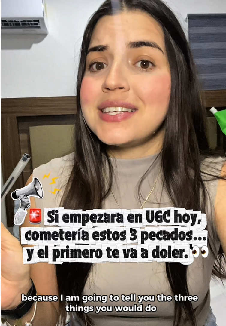 Ojalá alguien me hubiera contado esto cuando empecé 💰💸 #UGC #UGCCreator #sideshift #creadoradecontenido #ugcforbegi...