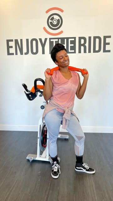 Saturday @rideontampa ✨ Trying new things, and this was definitely a fun one. I’ve only ever done a cycling class in...