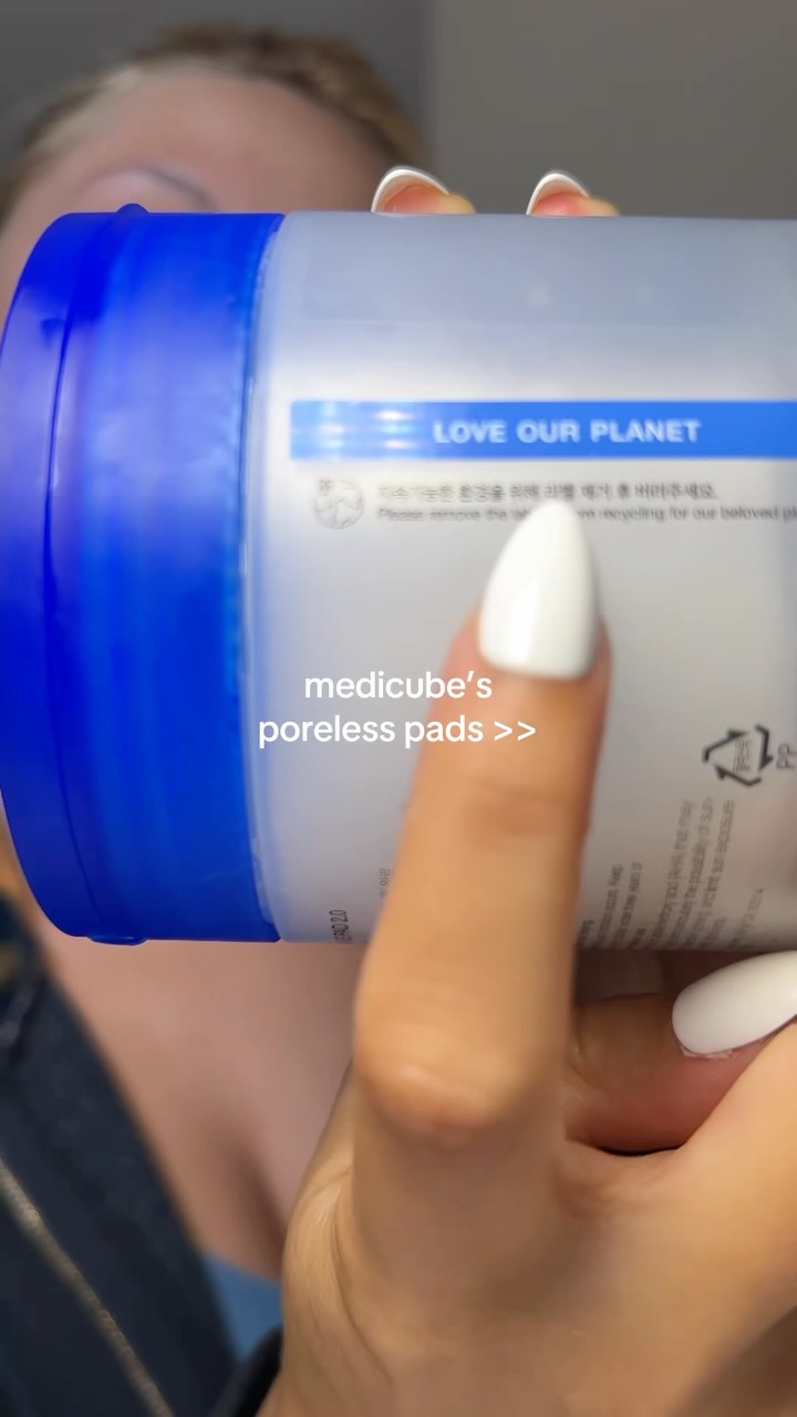 not medicube finally closing the deal with my pores😭this is such a game changer as someone who used to be so insecur...