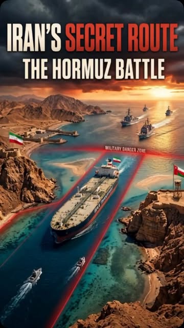 🚨 HORMUZ IS BECOMING A BATTLEFIELD Deep water. Iranian waters. Omani waters. American warships. One chokepoint carri...