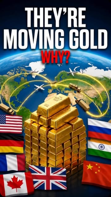They’re buying gold. But why? 👀 China. Poland. Germany. France. Netherlands. Different countries. Same move. What ar...