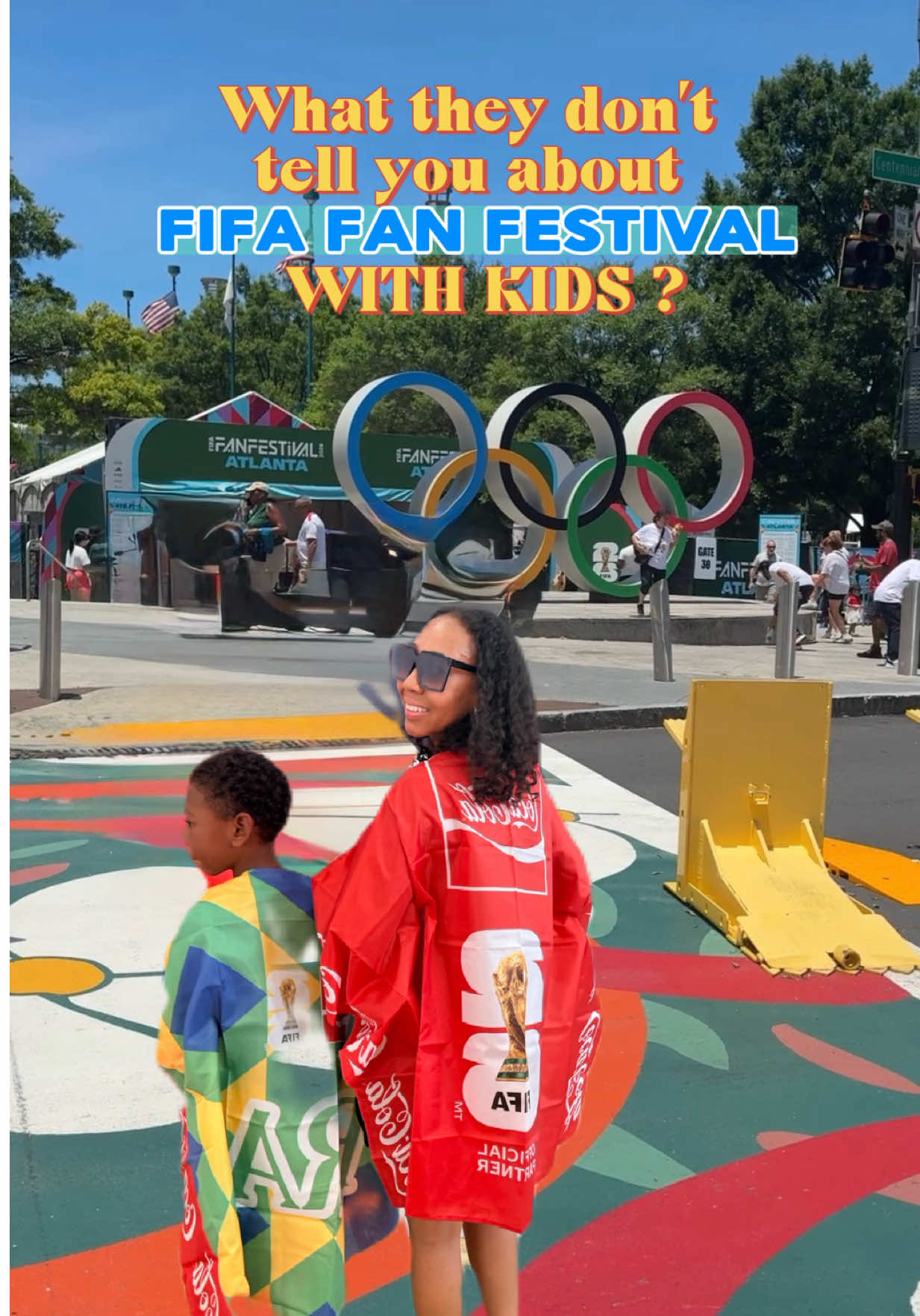 We took the kids to the FIFA Fan Festival Atlanta and here's everything you need to know before you go! 👀⚽🏆 If you'...