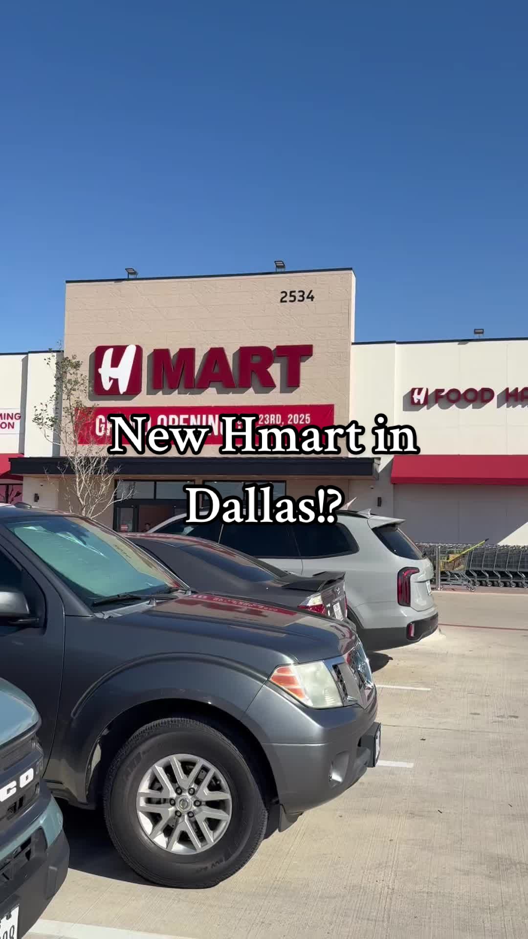 New Hmart in Dallas! #korean #food #dfw #dallastx #dallas