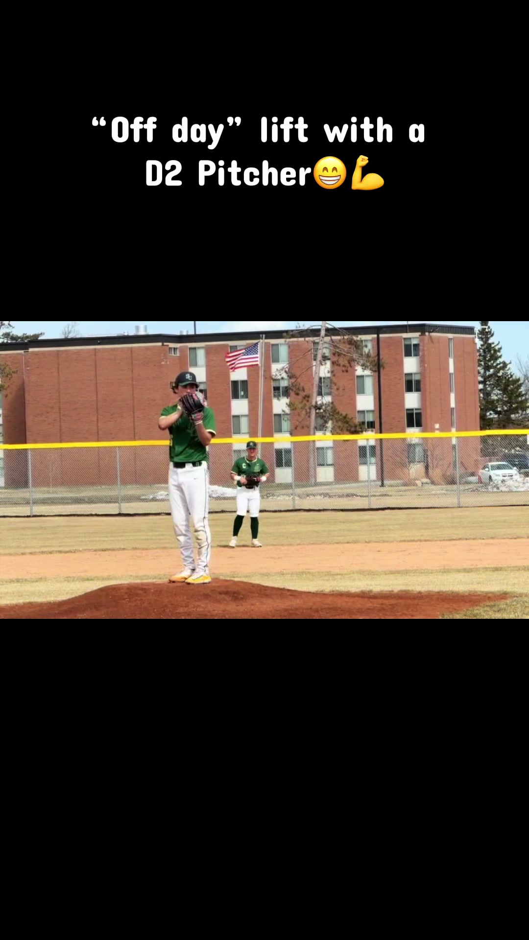 Had to hit the rec center today🤷‍♂️ throwing video tomorrow hopefully🙏 #fyp #d2baseball #baseball #bemidjistate #ba...