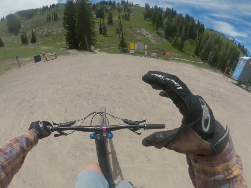 Biking at solitude mountain resort