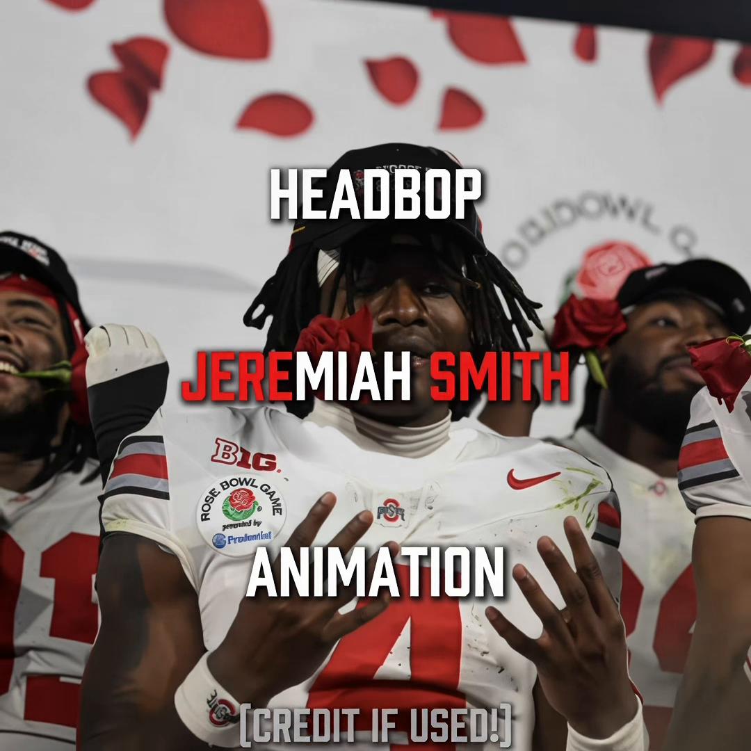 Jeremiah Smith Headbop Animation || Please Credit if used 🙏🏾 || I know it’s bad but just something to post #jeremia...