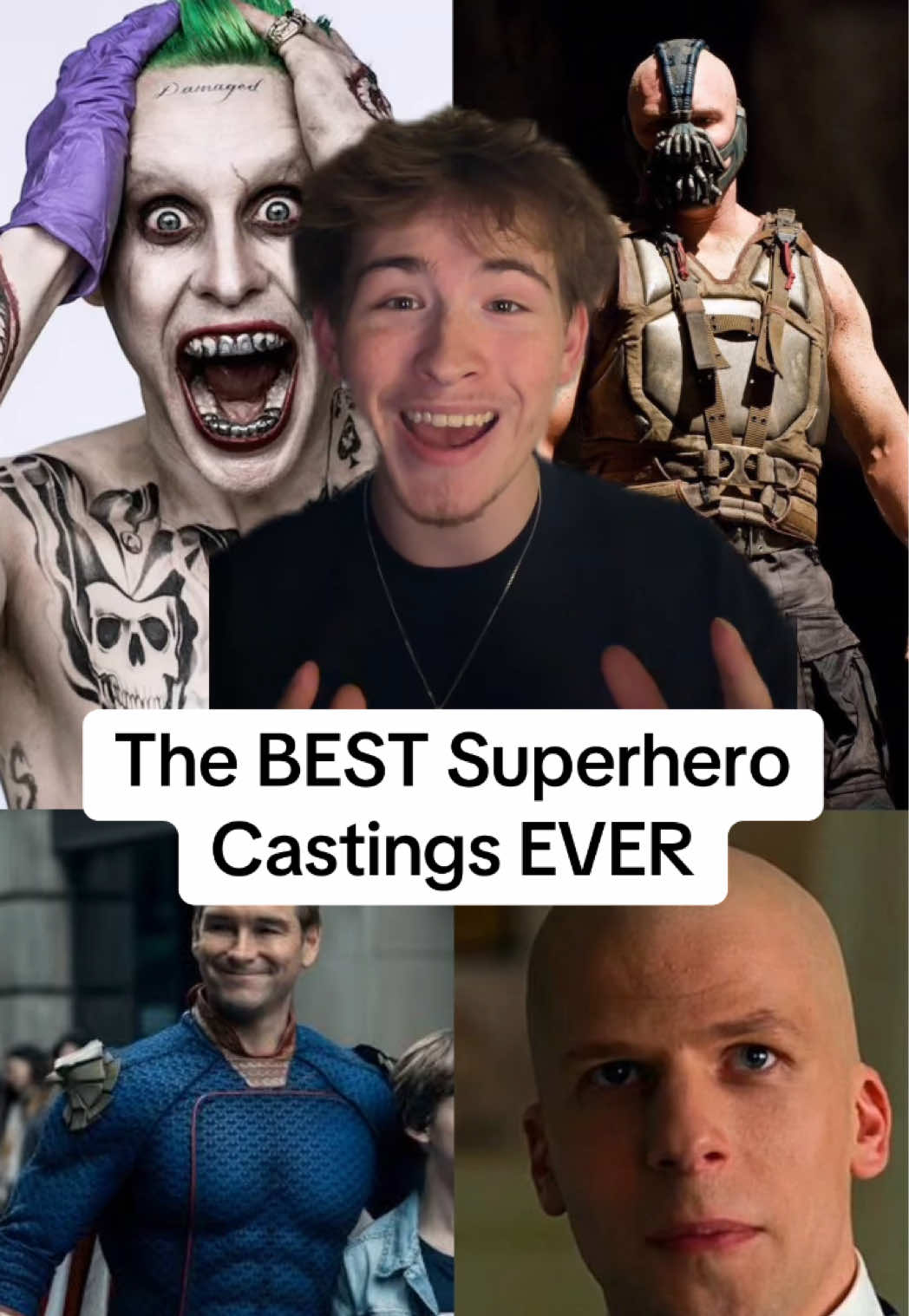 The BEST Superhero Castings of ALL TIME #superhero #marvel #dc #comics #mcu