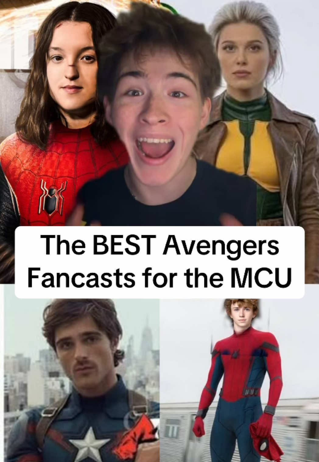These Fancasts would be PERFECT #superhero #marvel #mcu #comics #avengers