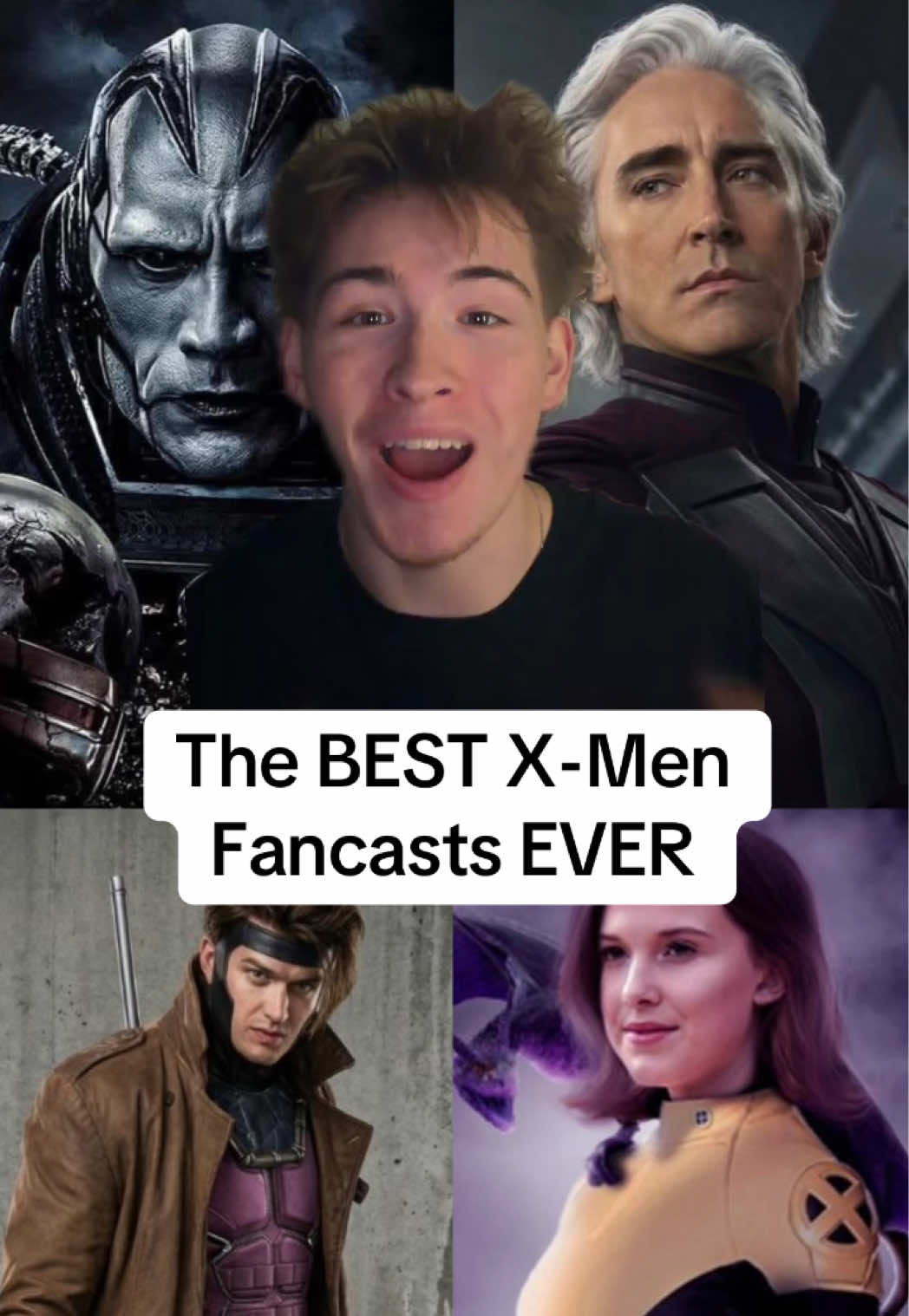 The BEST X-Men Fancasts of ALL TIME #superhero #marvel #xmen #mcu #comics
