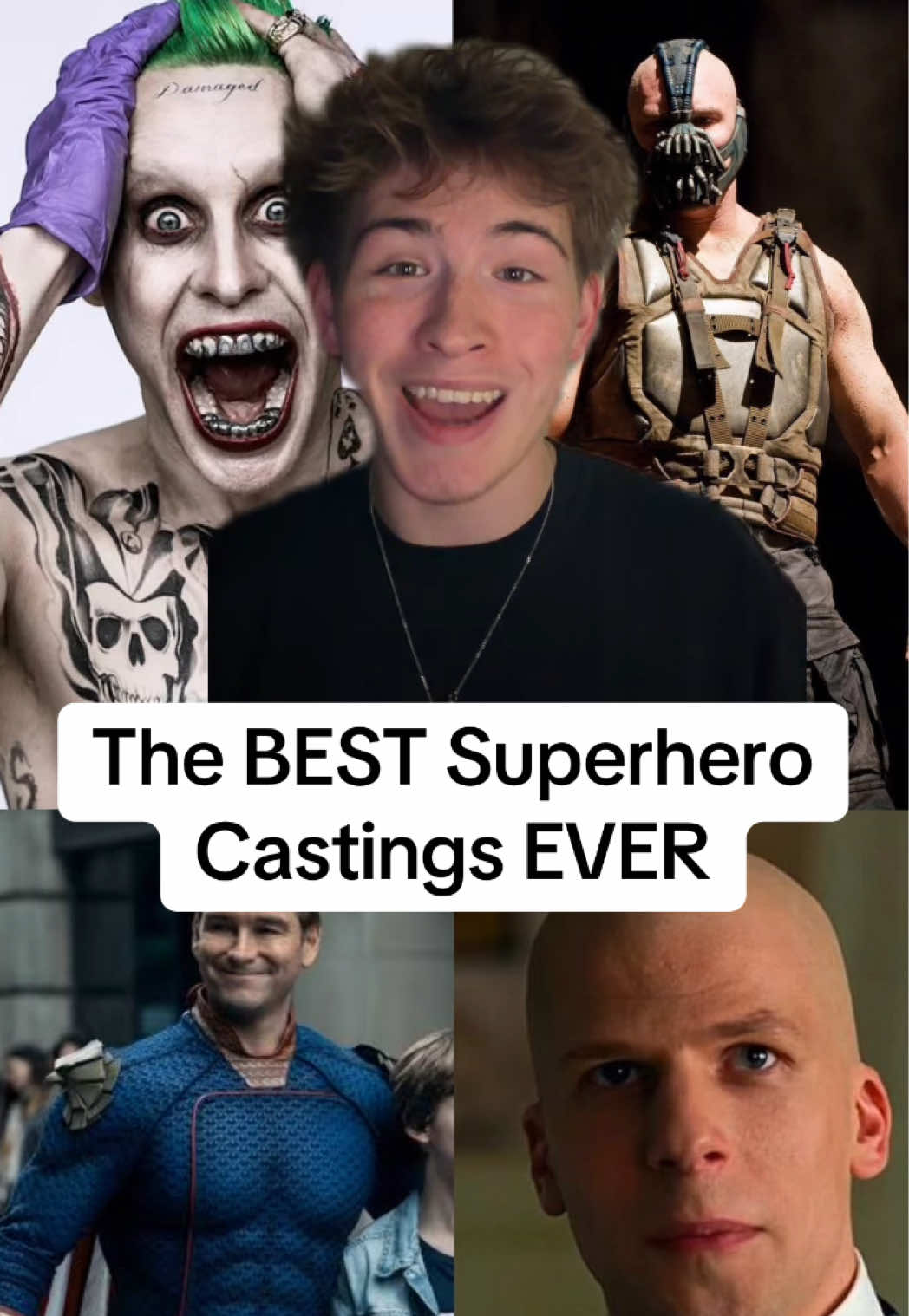 The BEST Superhero Castings of ALL TIME #superhero #dc #marvel #mcu #comics