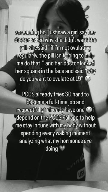 PCOS is part of my life, not my entire life 😭💗 #pmos #progesterone #usethepcospalapp #pcospal