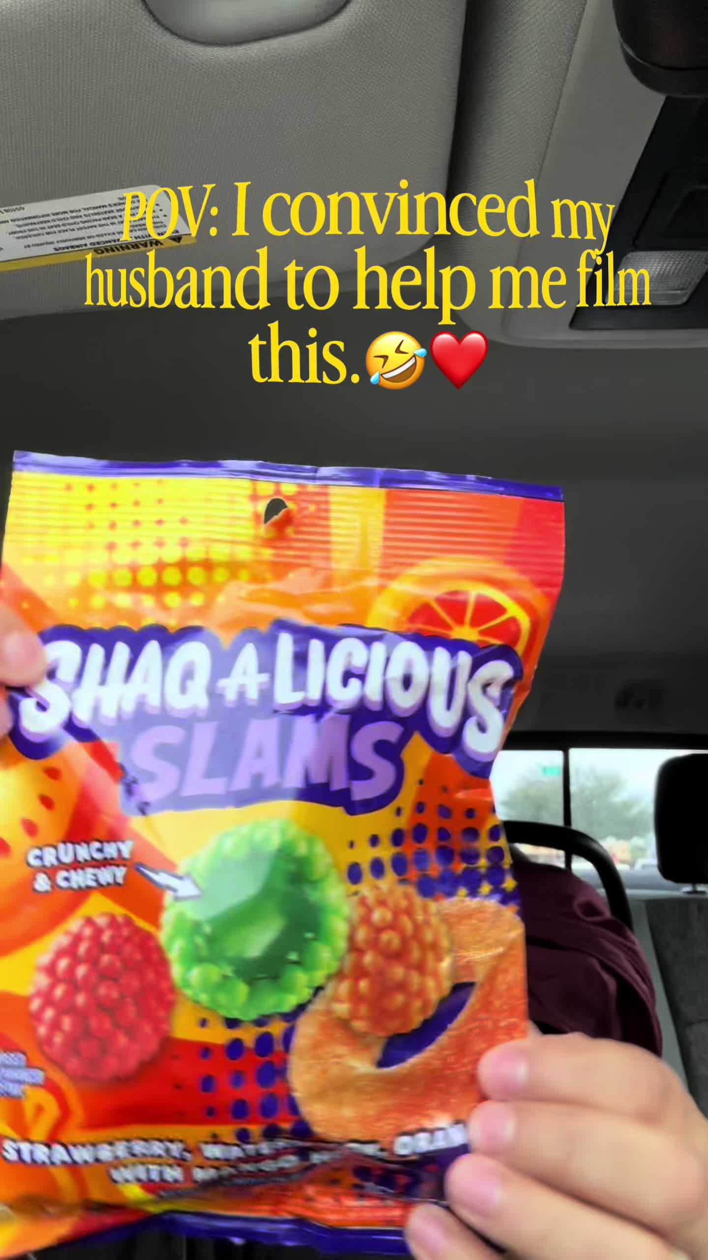 Es mi primera vez hablando inglés a una cámara✋😩 #shaqalicious @Shaq-A-Licious XL Gummies #gummie