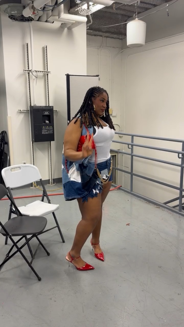 Runway show with self made pieces