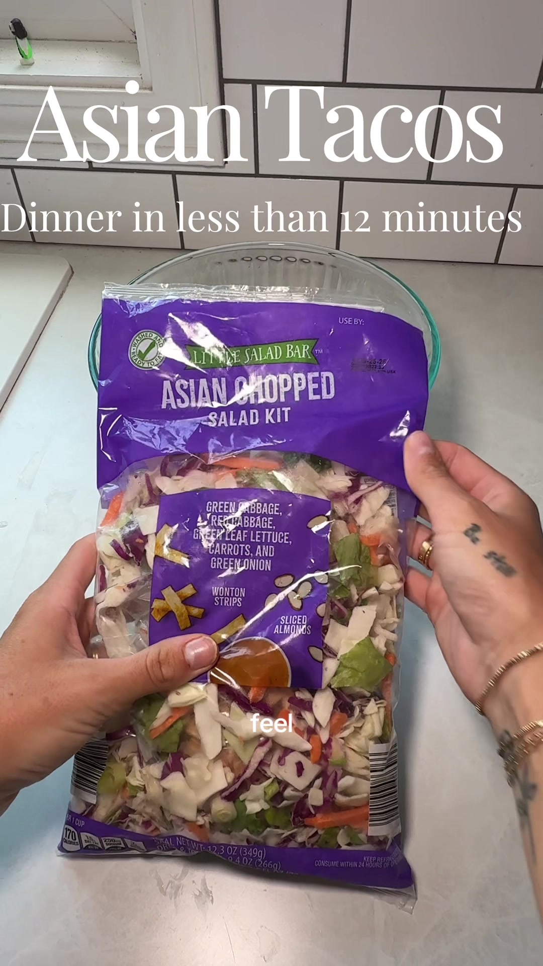 Aldi Asian tacos in 12 minutes?! 🌮 Say less. #aldi #mealideas #quickdinner #quickrecipes #ugccreator @ALDI USA