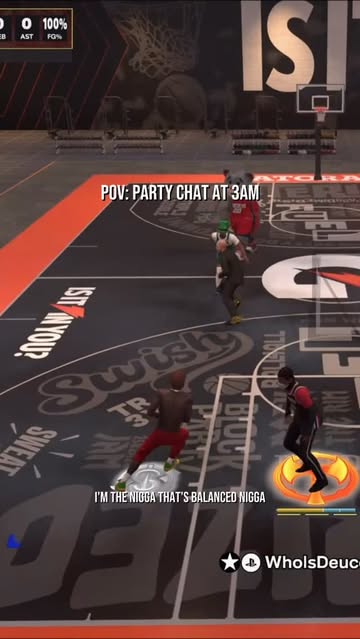 Party Chat Get Weird After 12😭 #ddeeuucceee #gamingwithdeuce #nba #2k #comedy