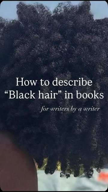 As someone that loves a good How to write your black character: Hair addition! Hair is often a touchy topic in the bl...