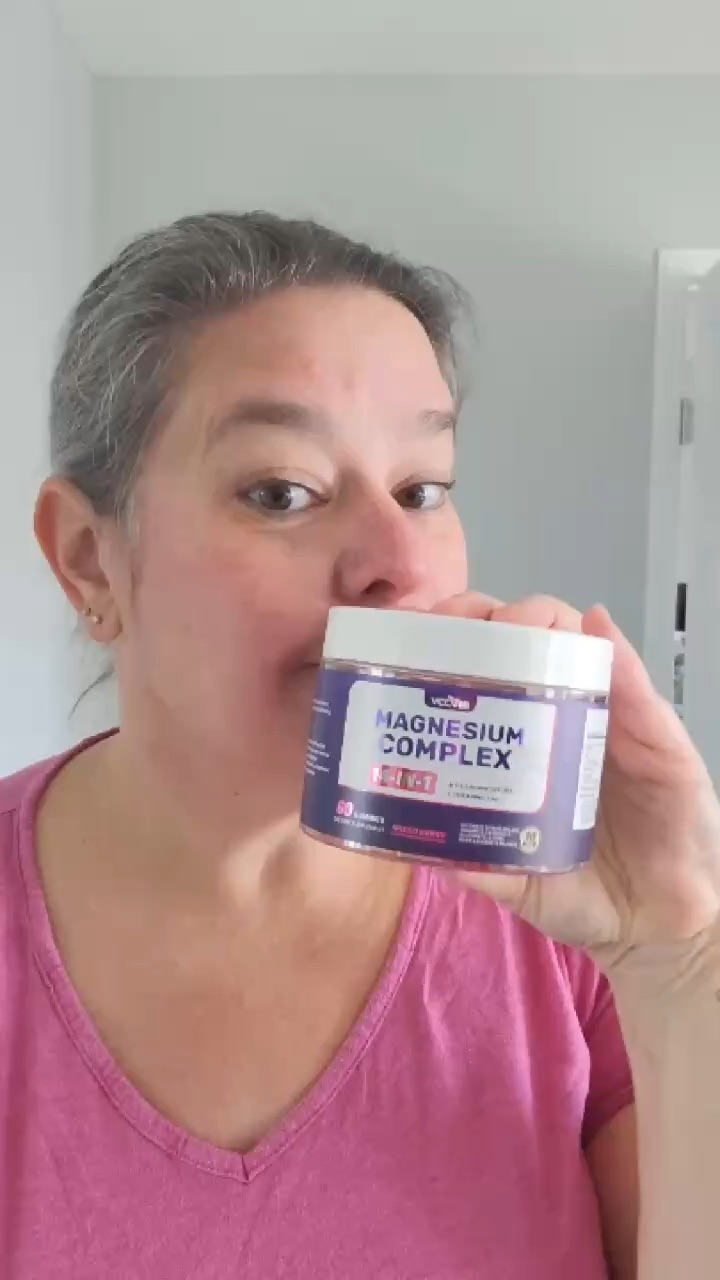 Sleep well with Magnesium complex gummies