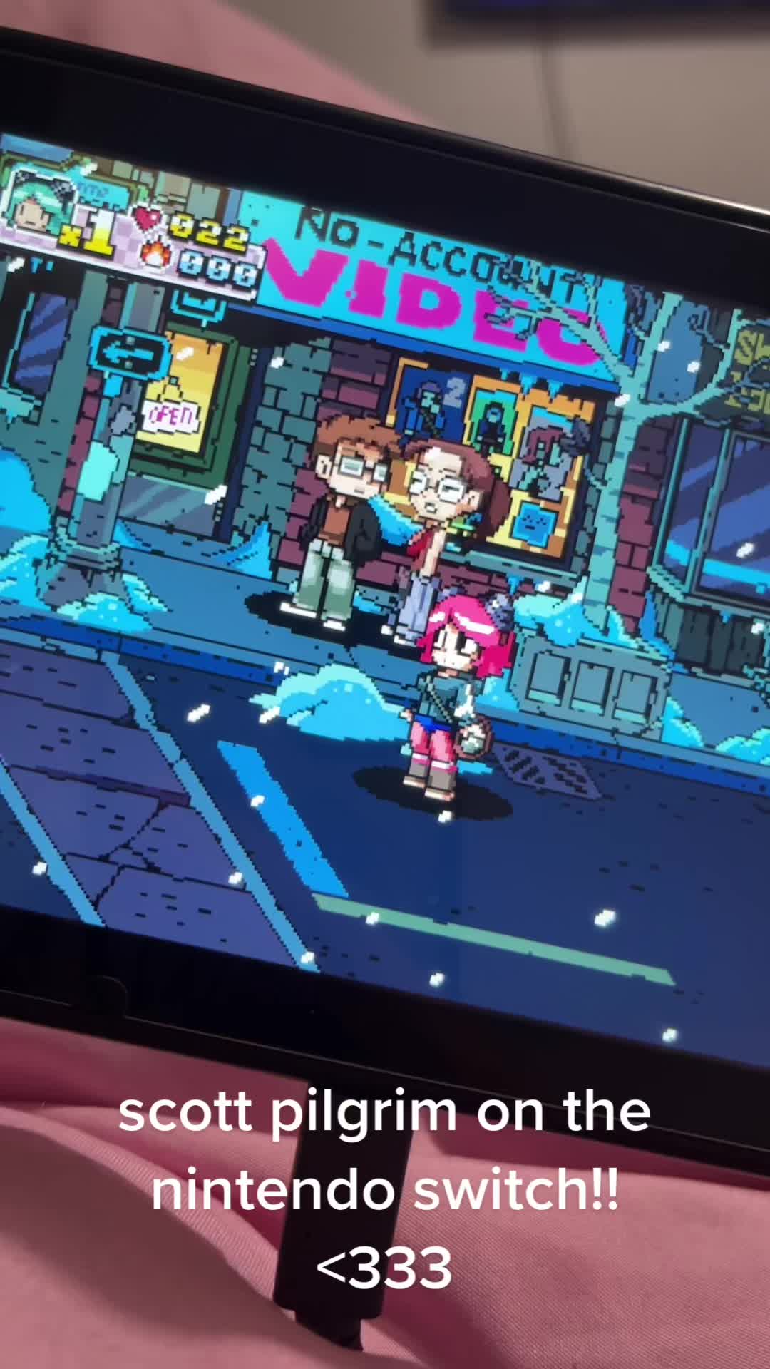 okay i’m so determined to complete this game 😩 #scottpilgrim #scottpilgrimvstheworld #fyp #foryoupage #ramonaflowers...