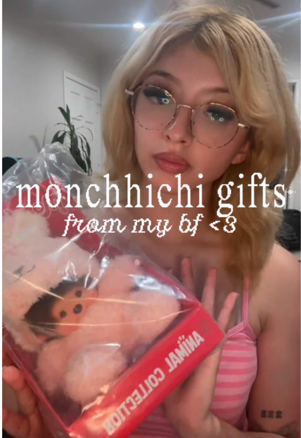 i love my boyfriend <3✨ he’s saur sweet 💌 #monchhichi #monchhichidoll #bebichhichi #trinket #unboxinghaul