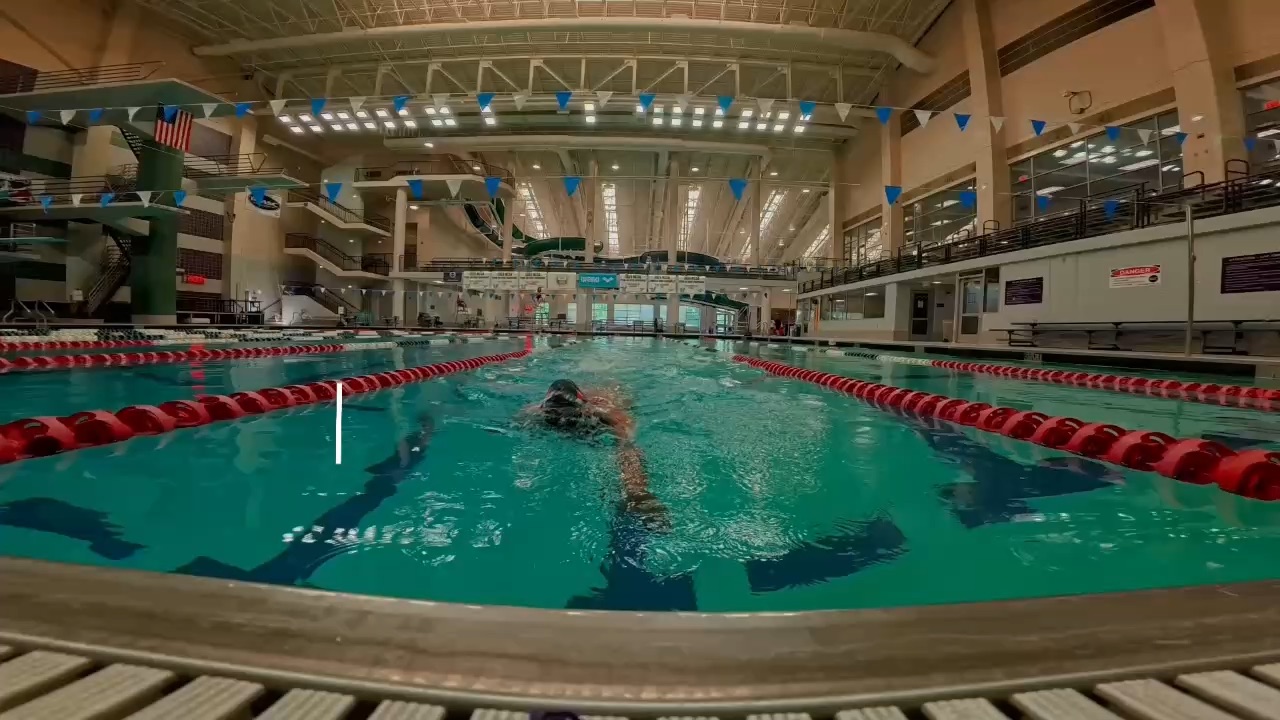 Snippet of a mini swim vlog