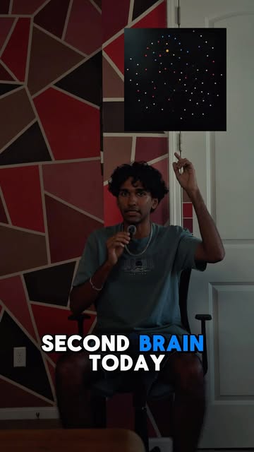 Second brain is almost ready 🧠 #secondbrain #obsidian #ai #buildinpublic #productivity