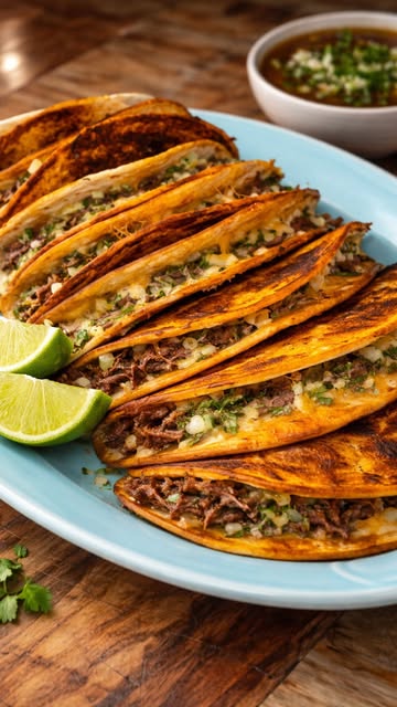 FULL RECIPE BELOW ⬇️ Including all the little details I couldn’t fit into the video! BIRRIA TACOS 🌮 INGREDIENTS * 2....