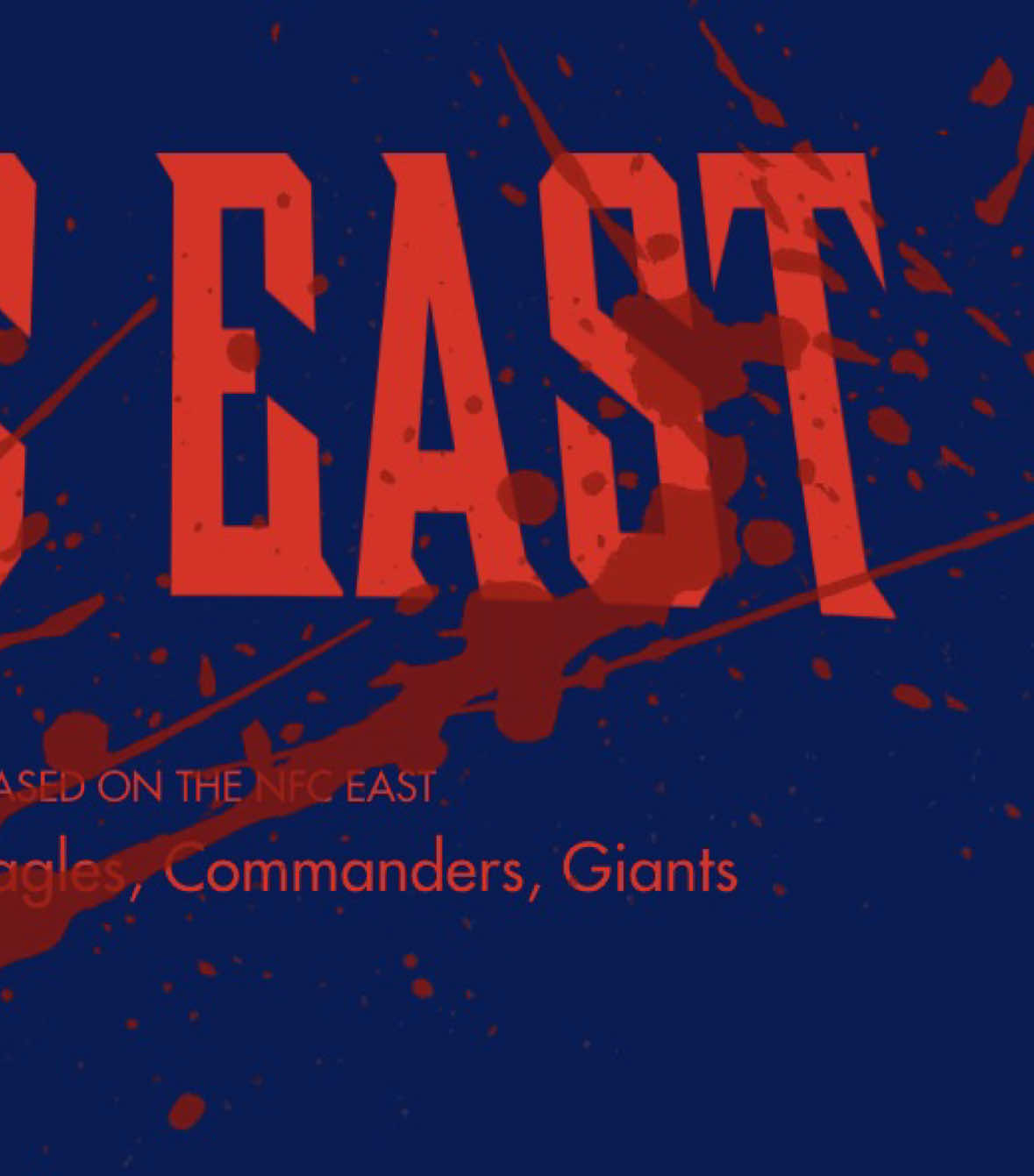 NFC east. #mixtape #khola #nfceast #nfl #nfc