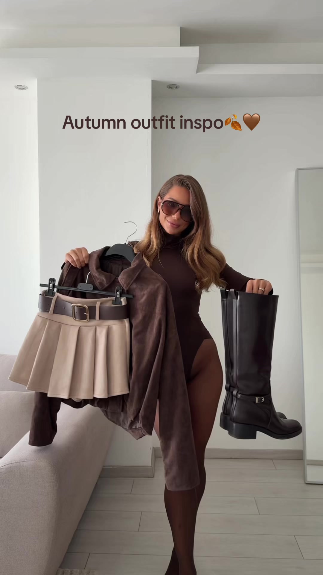 Autumn outfit inspo @ONLY MY SHOP 🤎🍂 the look I’ll wear on repeat all fall🍂 Wanna links? Follow & comment this vid...