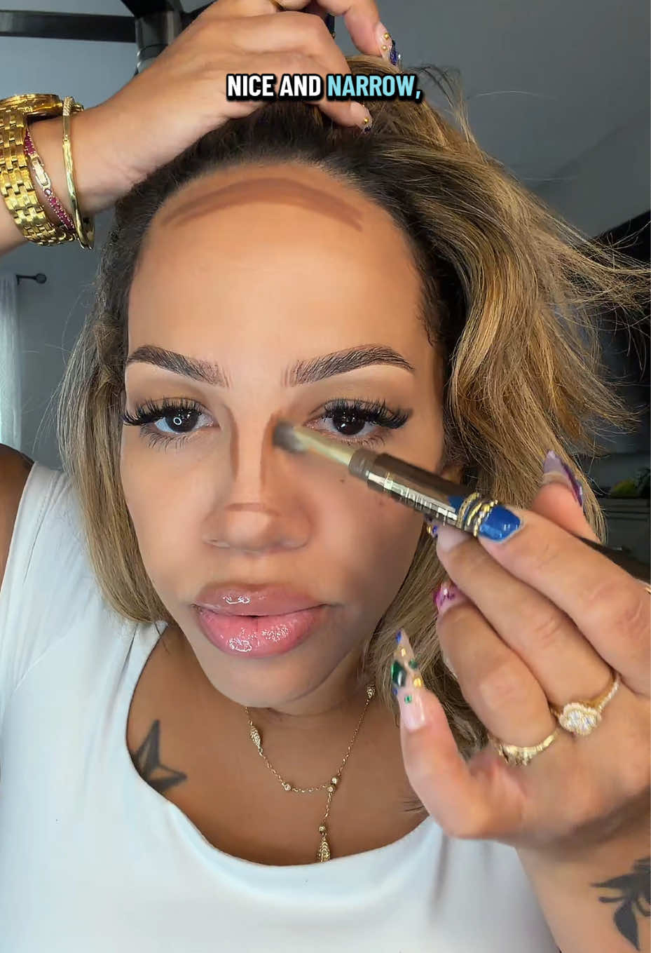 Cream to powder!!? #tartecosmetics #tarte #contour #makeup