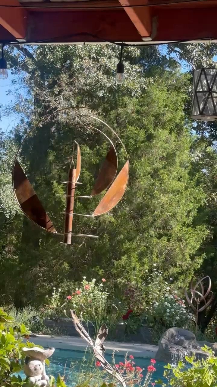 Vintage Copper Kinetic Sculpture