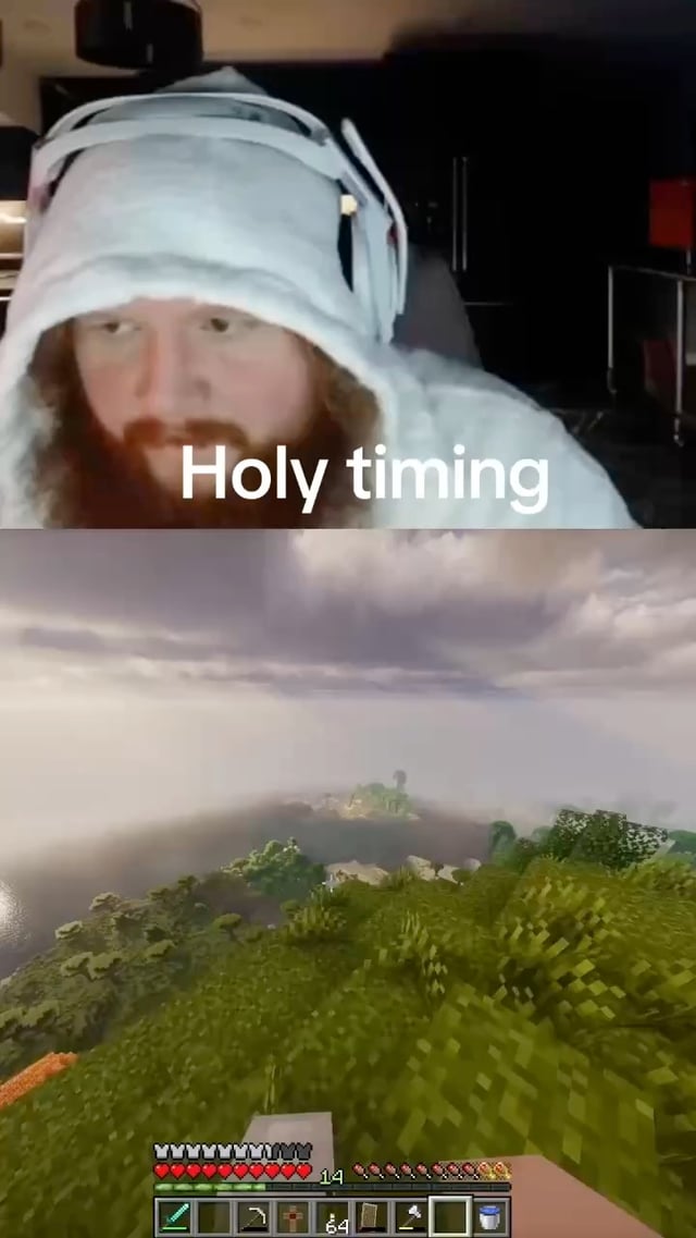 Timing is insane