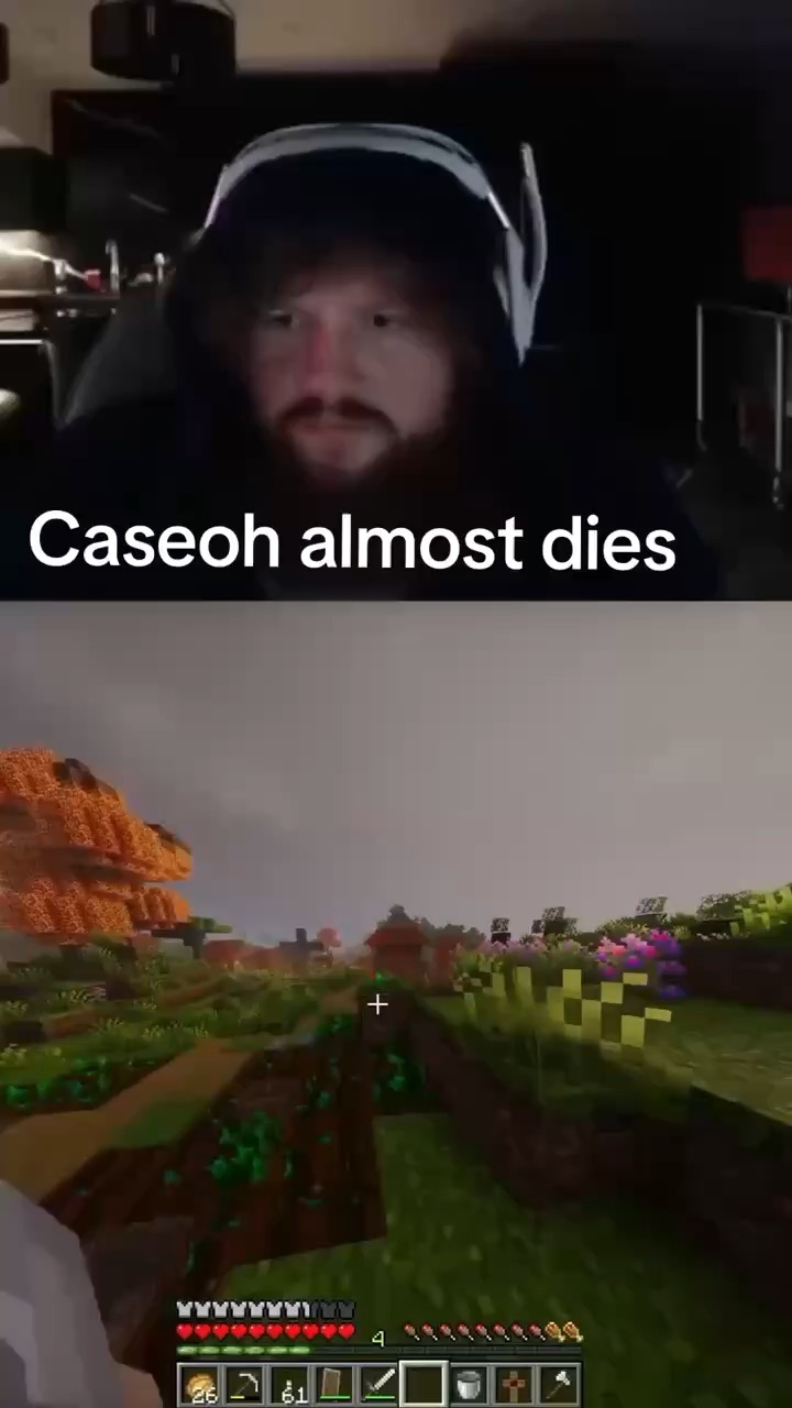Caseoh almost dies