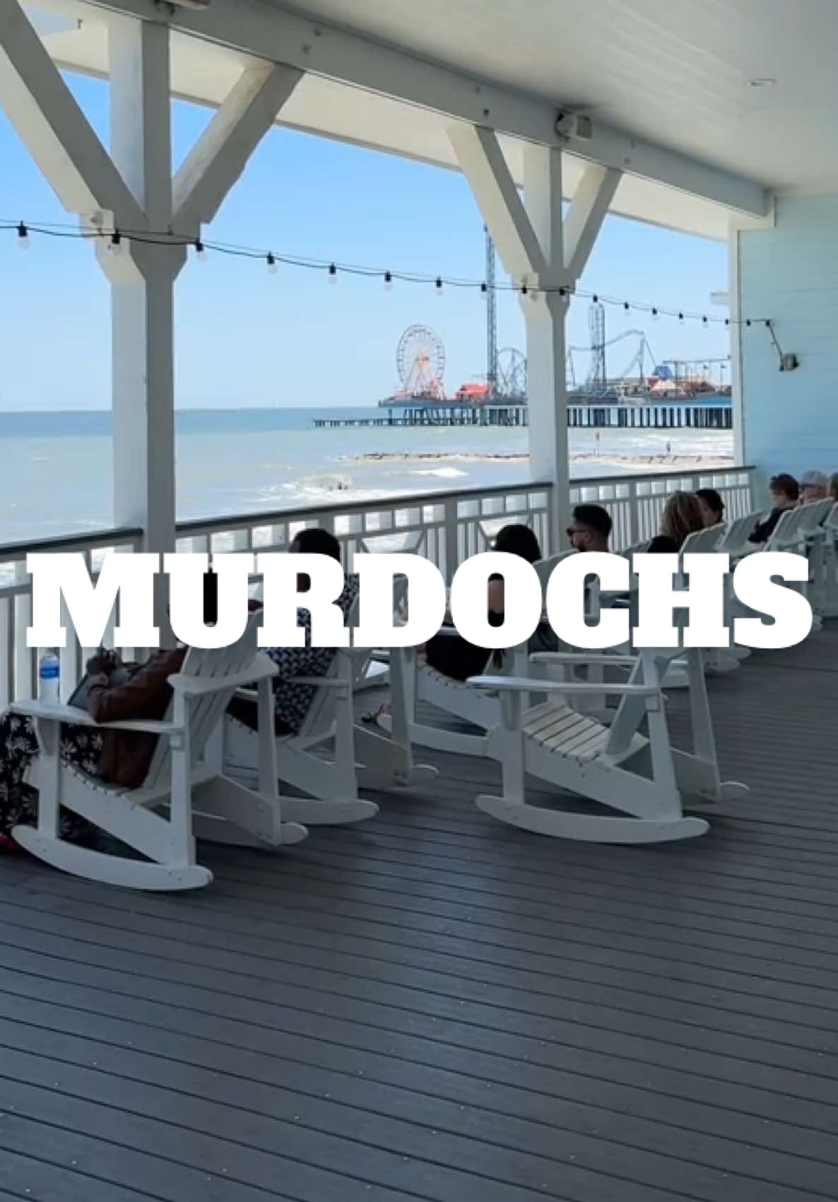 Murdochs has the best views in Galveston 🌊🎡 #murdochs #giftshop #galveston #galvestontx #galvestonisland #galveston...