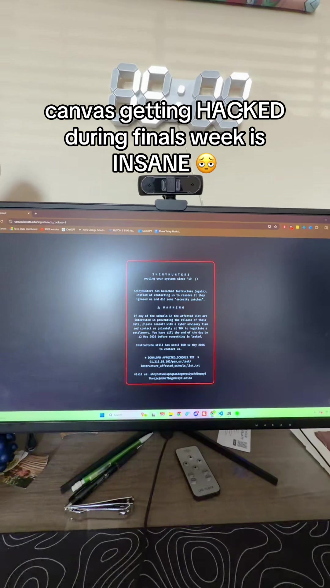 this really is my final week 🫩🫠 #fyp #iowastate #college #viral #finalsweek