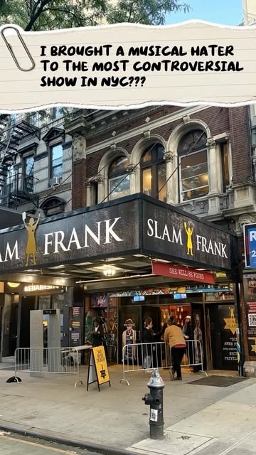 Show 4 of my birthday weekend theatre marathon 🎭 I brought someone who doesn’t even like musicals to Slam Frank, the...