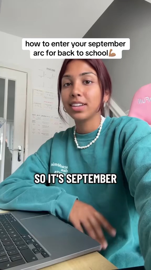 How to Enter Your September Arc for Back to School