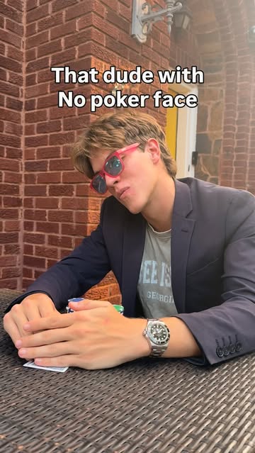 That dude with no poker face at all Use code PURE for $10 link in bio! #allin #poker #texasholdem #purepoker #pokerface