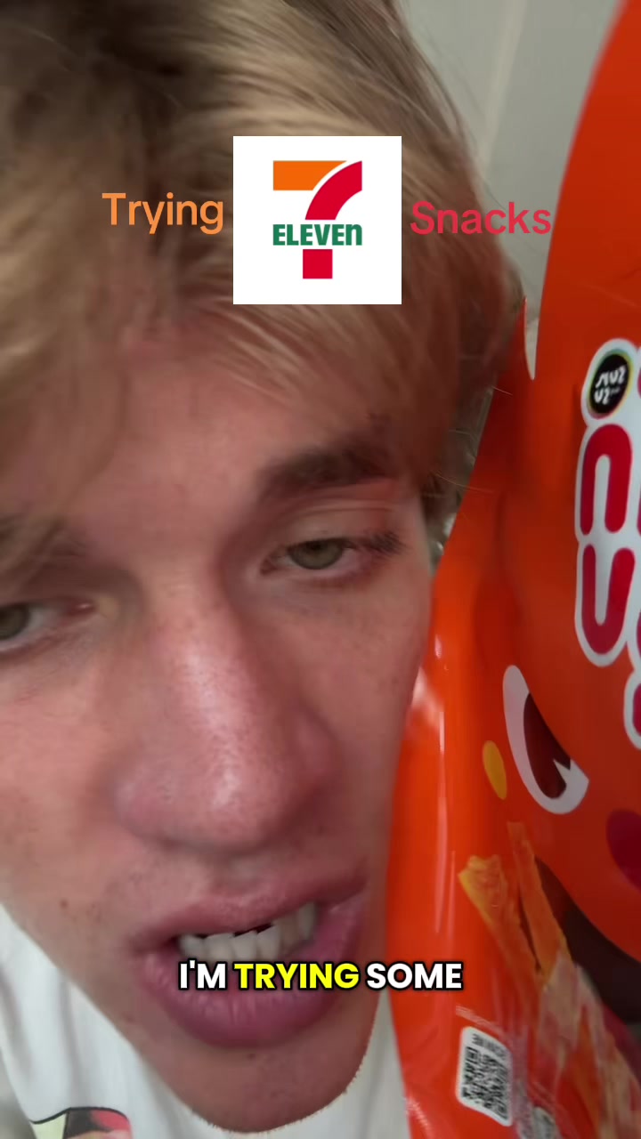 Trying 7 eleven snacks that looked weird. I’m probably never eating any of these ever again. Lmk if you want part 2