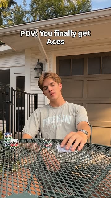 POV: you finally get aces and everyone folds Rake free poker in bio! Use code PURE for a free $10 #allin #poker #texa...