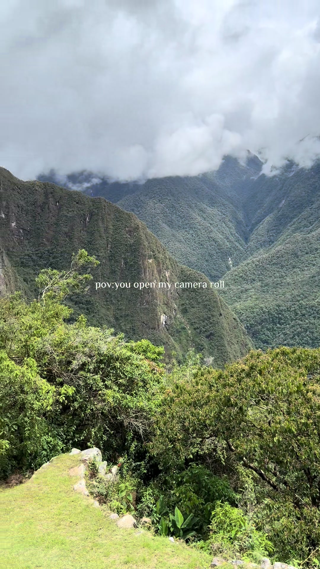 Beautiful views. Happy gal 🥰 #macchupicchu #peru #travel #happy #hiking